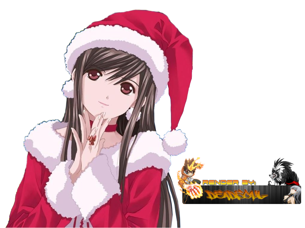 Christmas anime PNG Transparent Picture