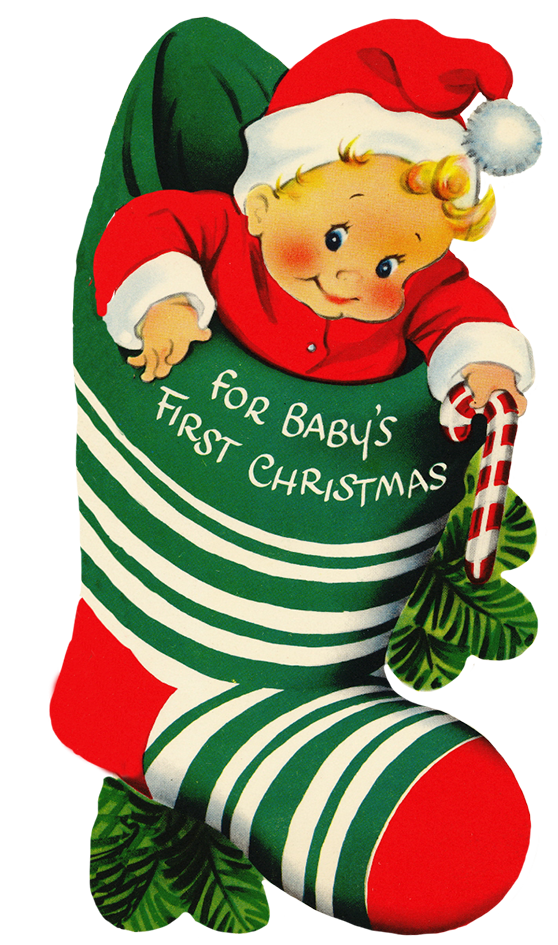 Navidad bebé PNG clipart