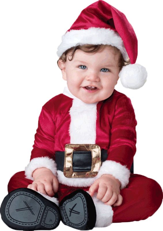 Christmas Baby PNG File