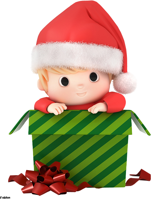 Christmas Baby PNG Transparent Image