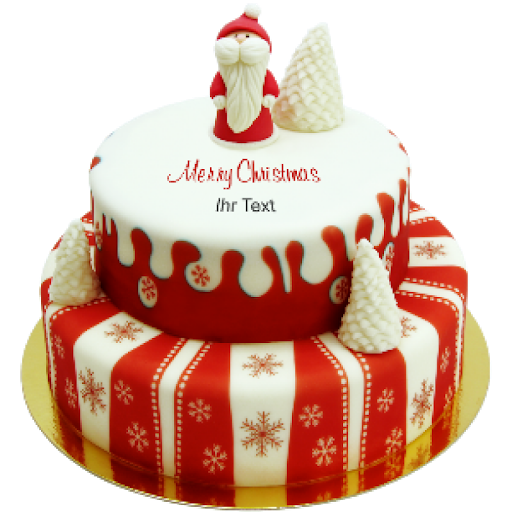 Christmas Cake PNG Image