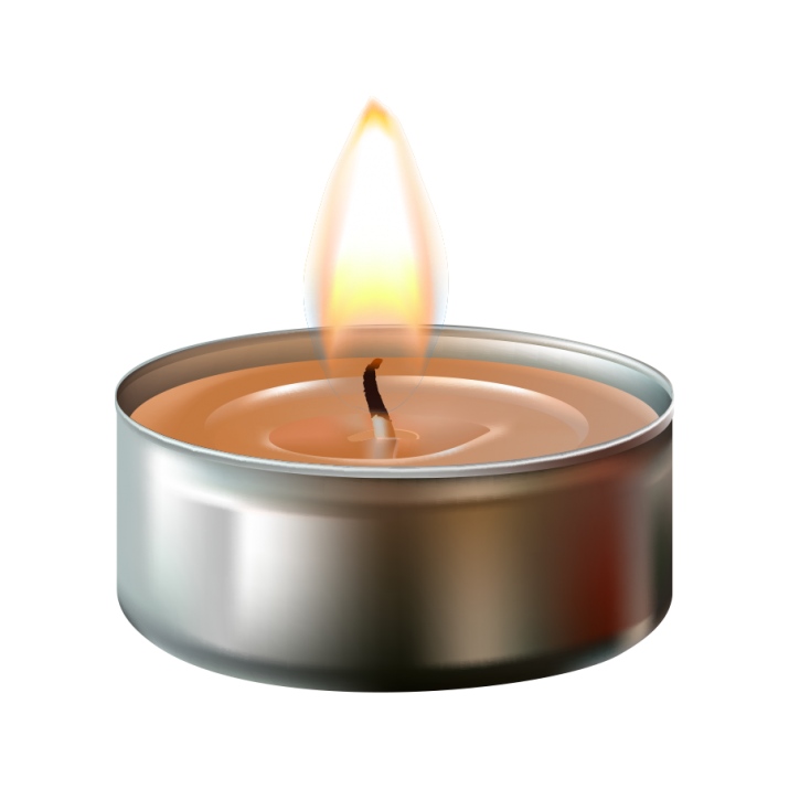 Christmas Candle PNG Clipart