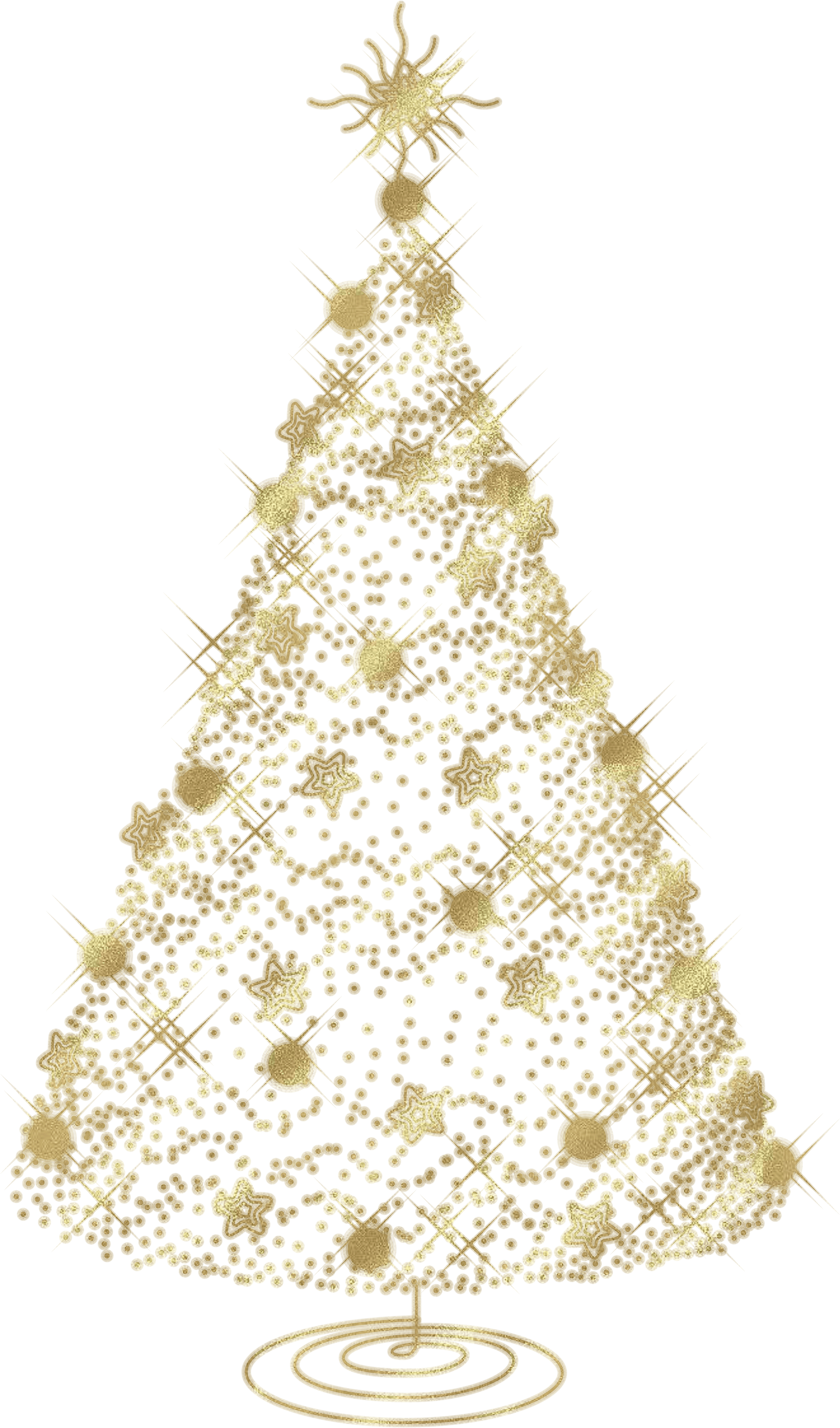 Decoración de árbol de navidad PNG PIC