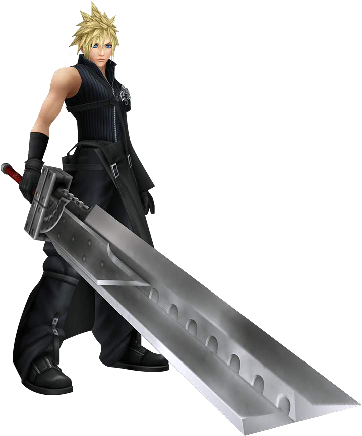 File Cloud Strife PNG