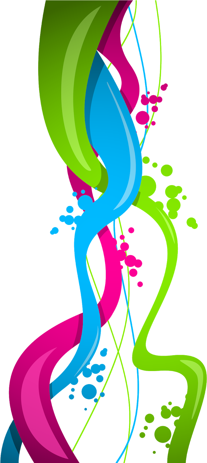 Colorful Diseño gráfico abstracto PNG transparente Image