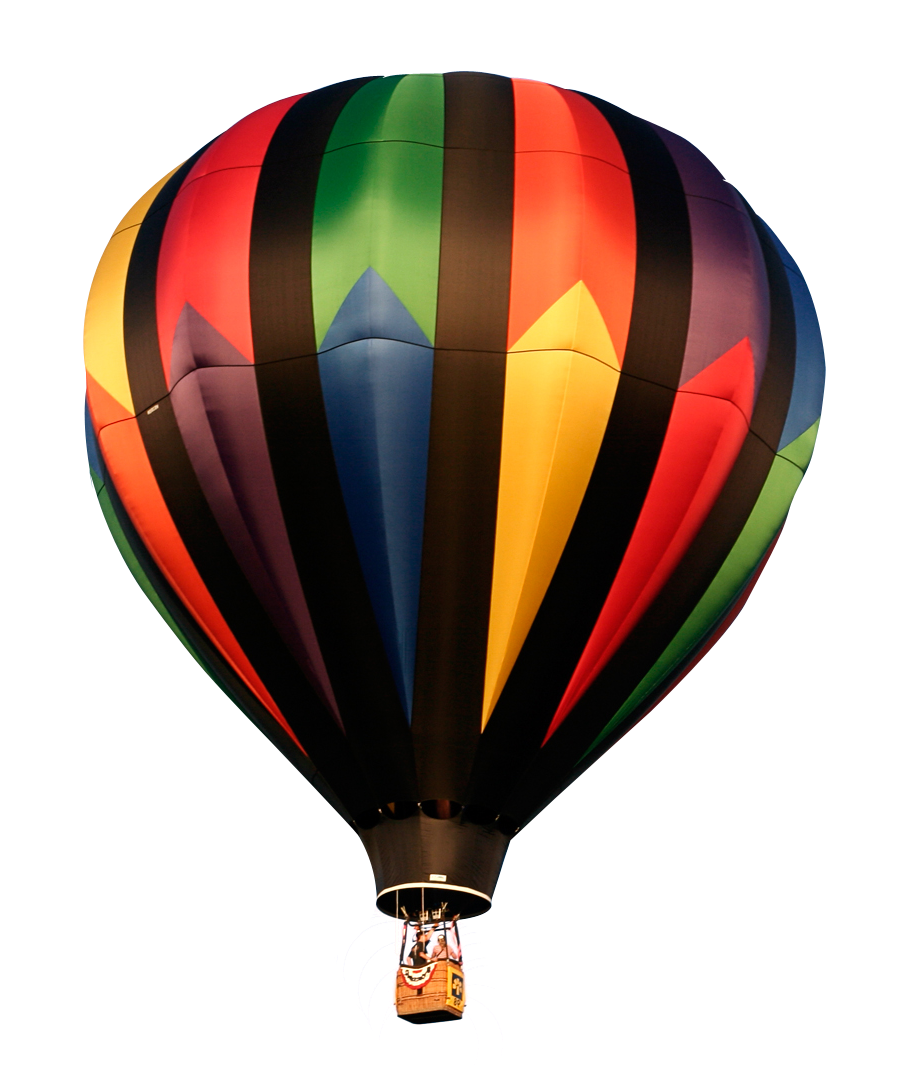Colorful Air Balloon PNG Photos