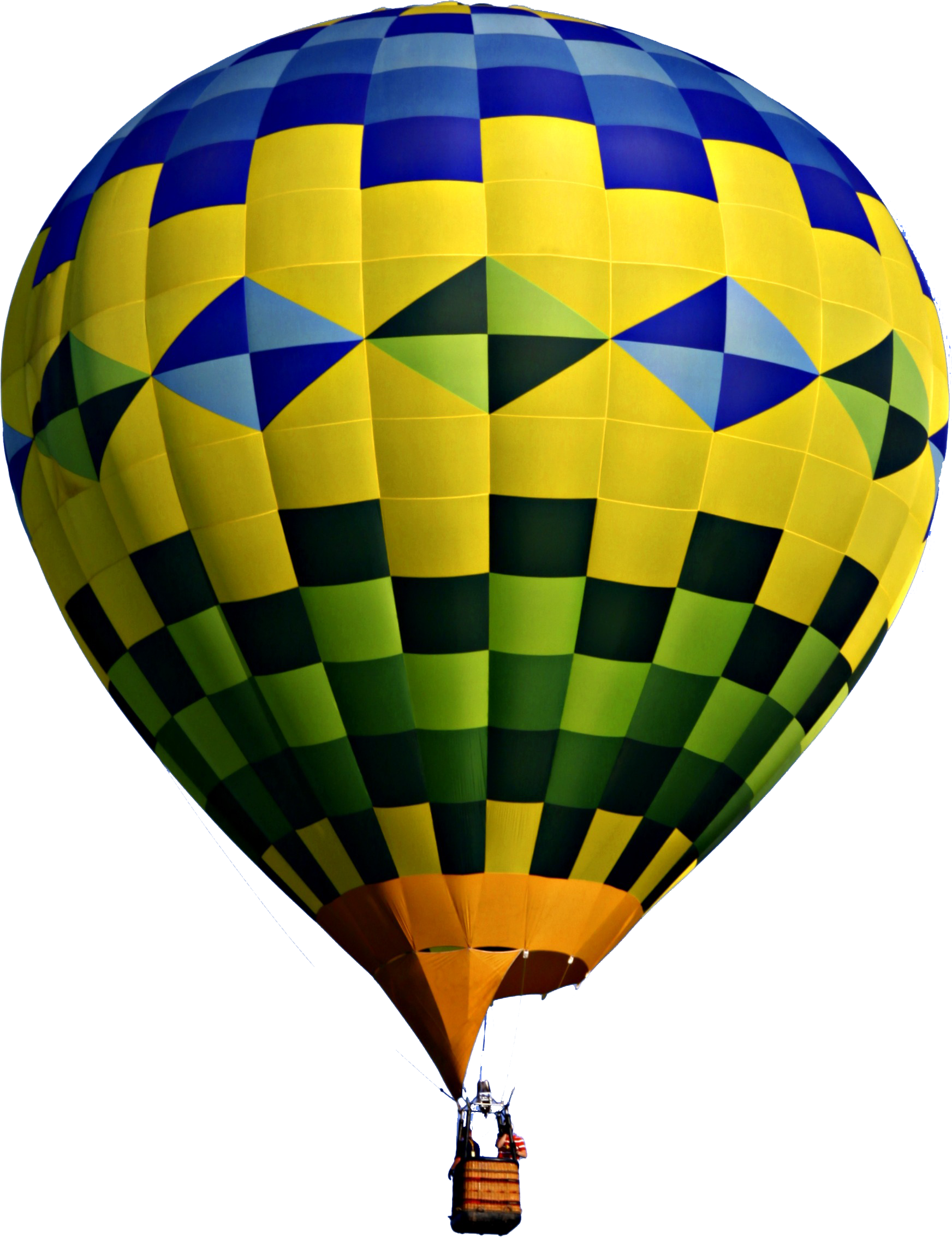 Colorful Air Balloon PNG Pic