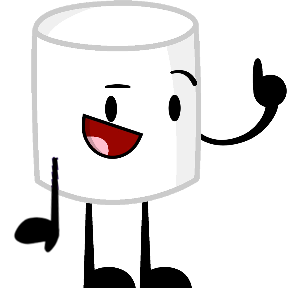 Cute Marshmallow PNG Transparent Image