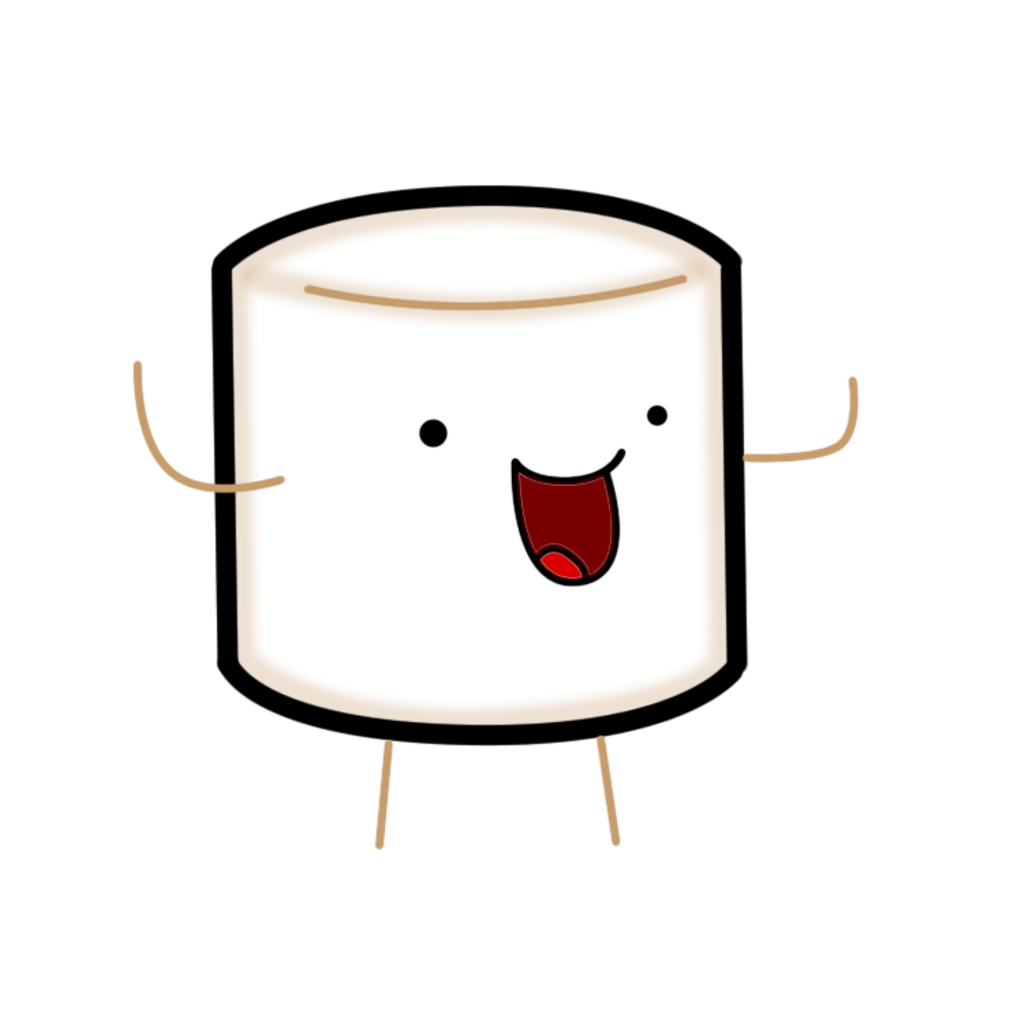 Cute Marshmallow Transparent PNG