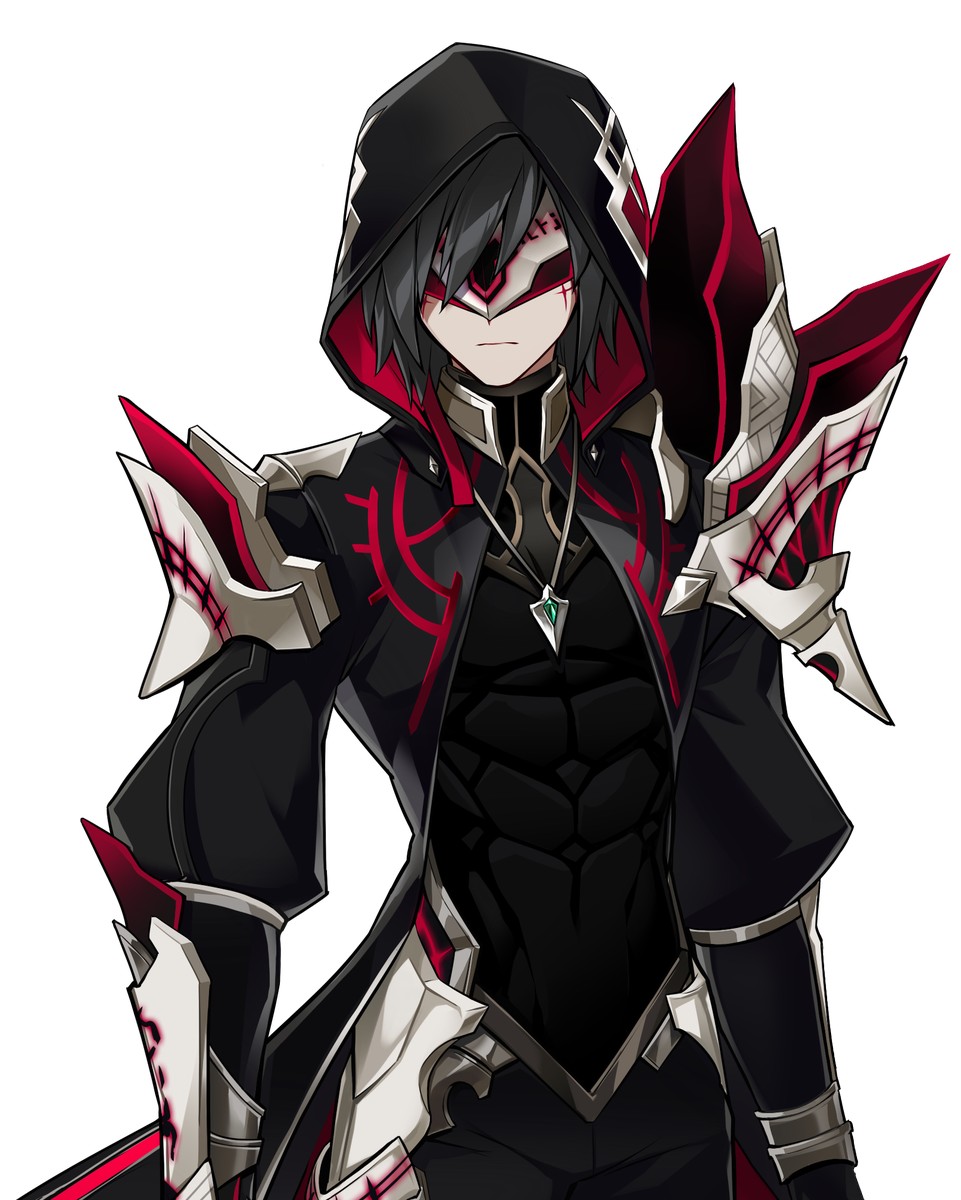 Demon Anime Boy Background PNG