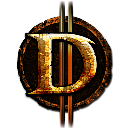 Diablo iii logo PNG Transparentes Bild