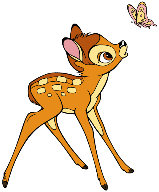 Disney Bambi PNG transparentes Bild