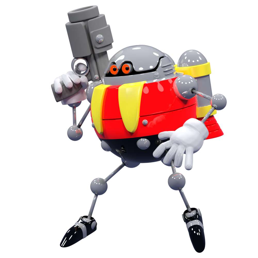 Eggrobo Sonic Lost World PNG Picture Transparent