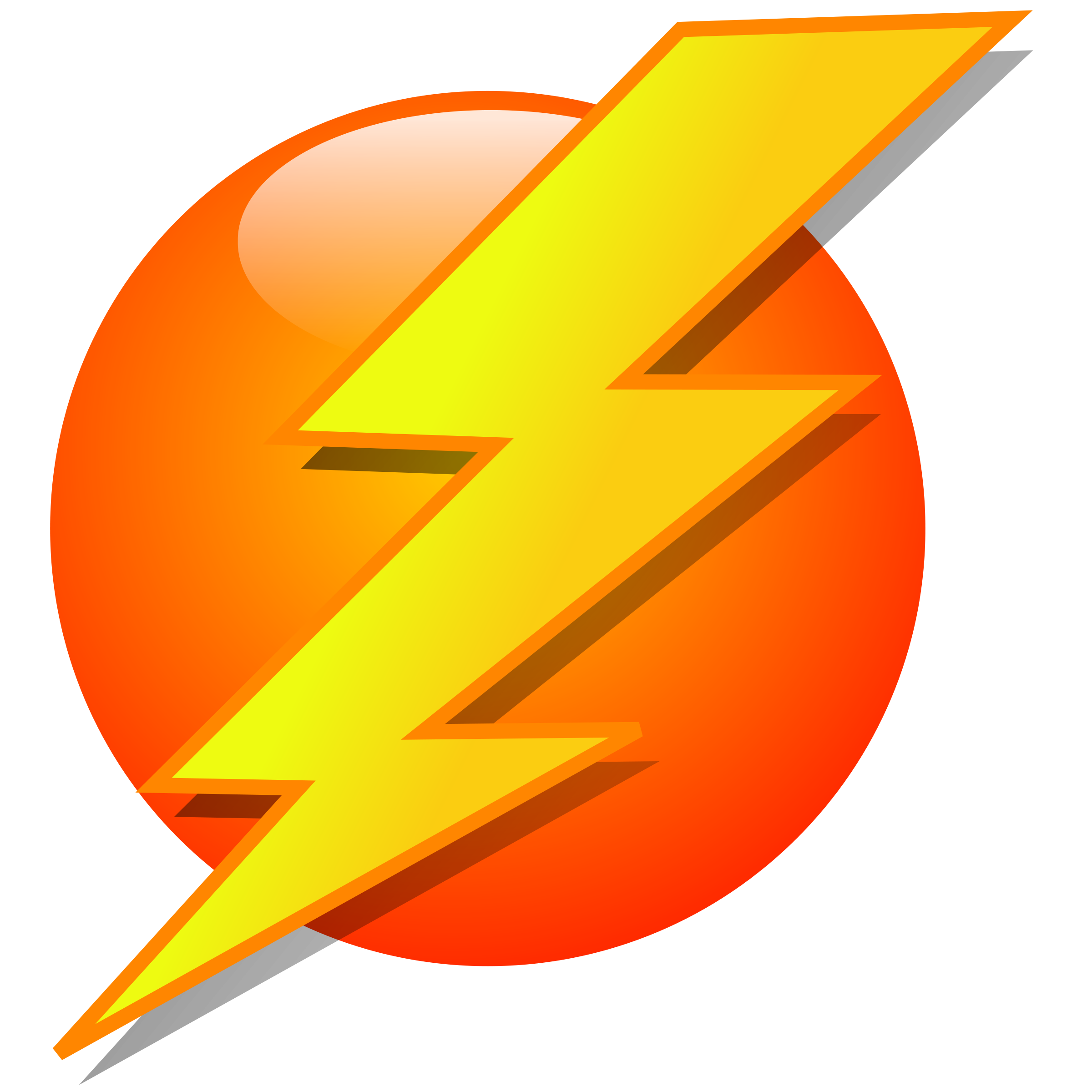 Transparenter Hintergrund des elektrischen Symbols
