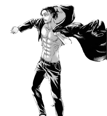 Eren yeager PNG pic