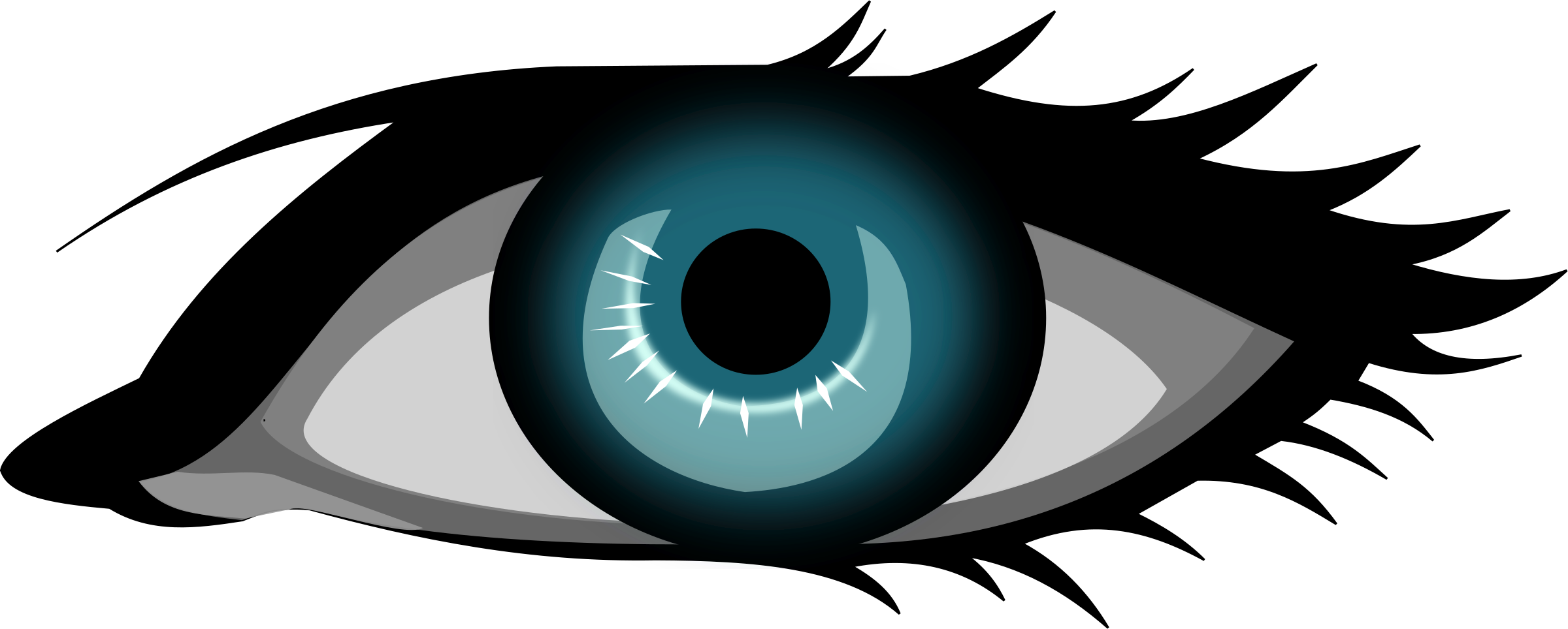 Expressão desenhos animados olhos transparentes imagens PNG