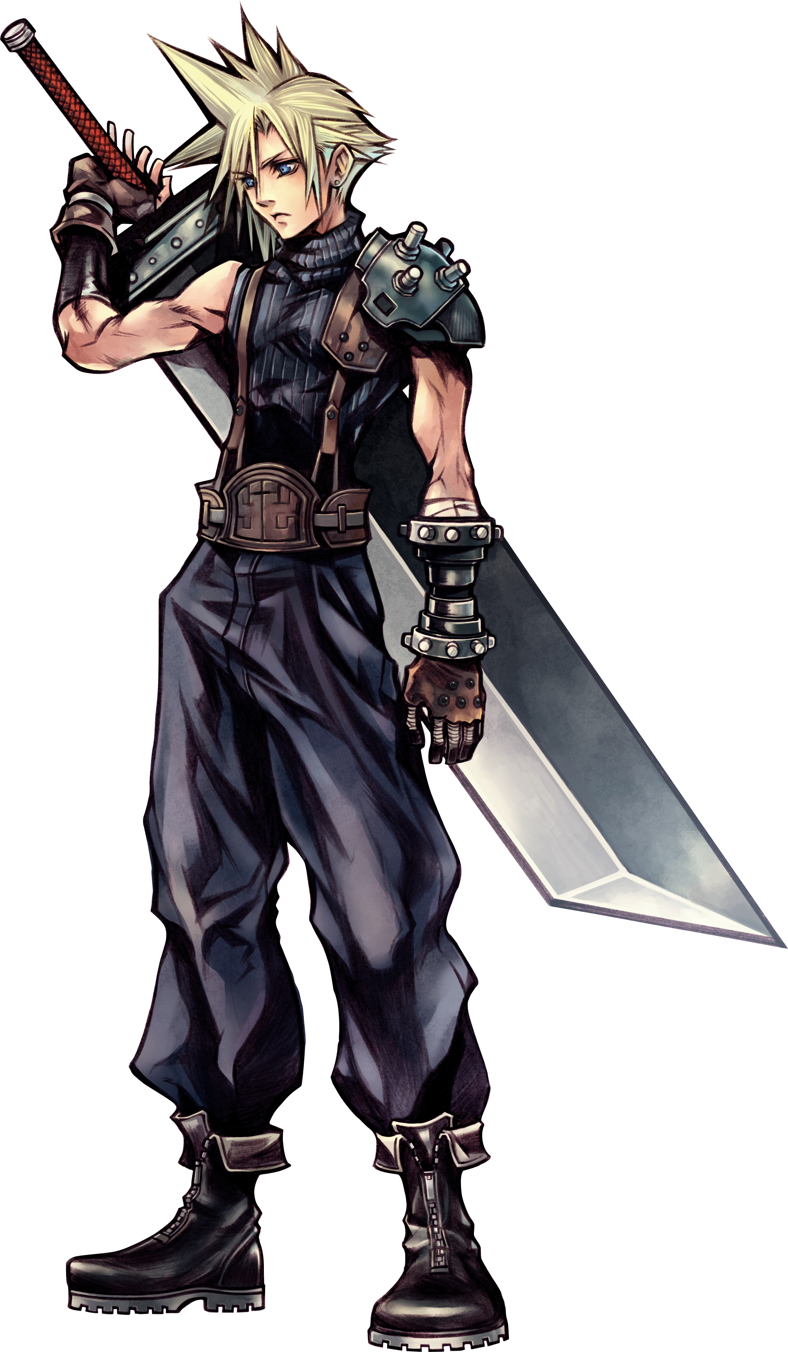 Final Fantasy Cloud Strife PNG Clipart