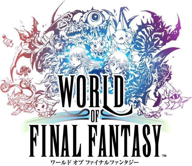 Final Fantasy Logo прозрачные изображения PNG