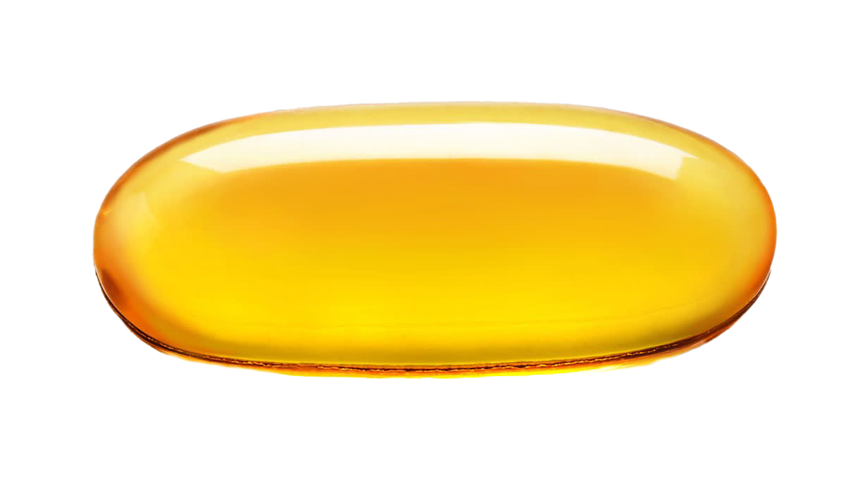 Gambar PNG kapsul minyak ikan