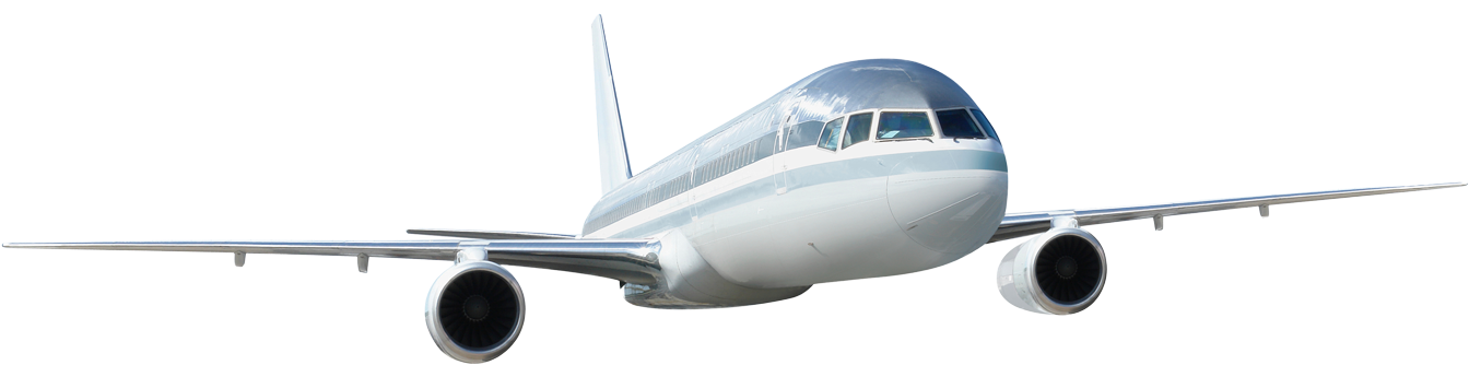 Flying Airplane Transparent Background