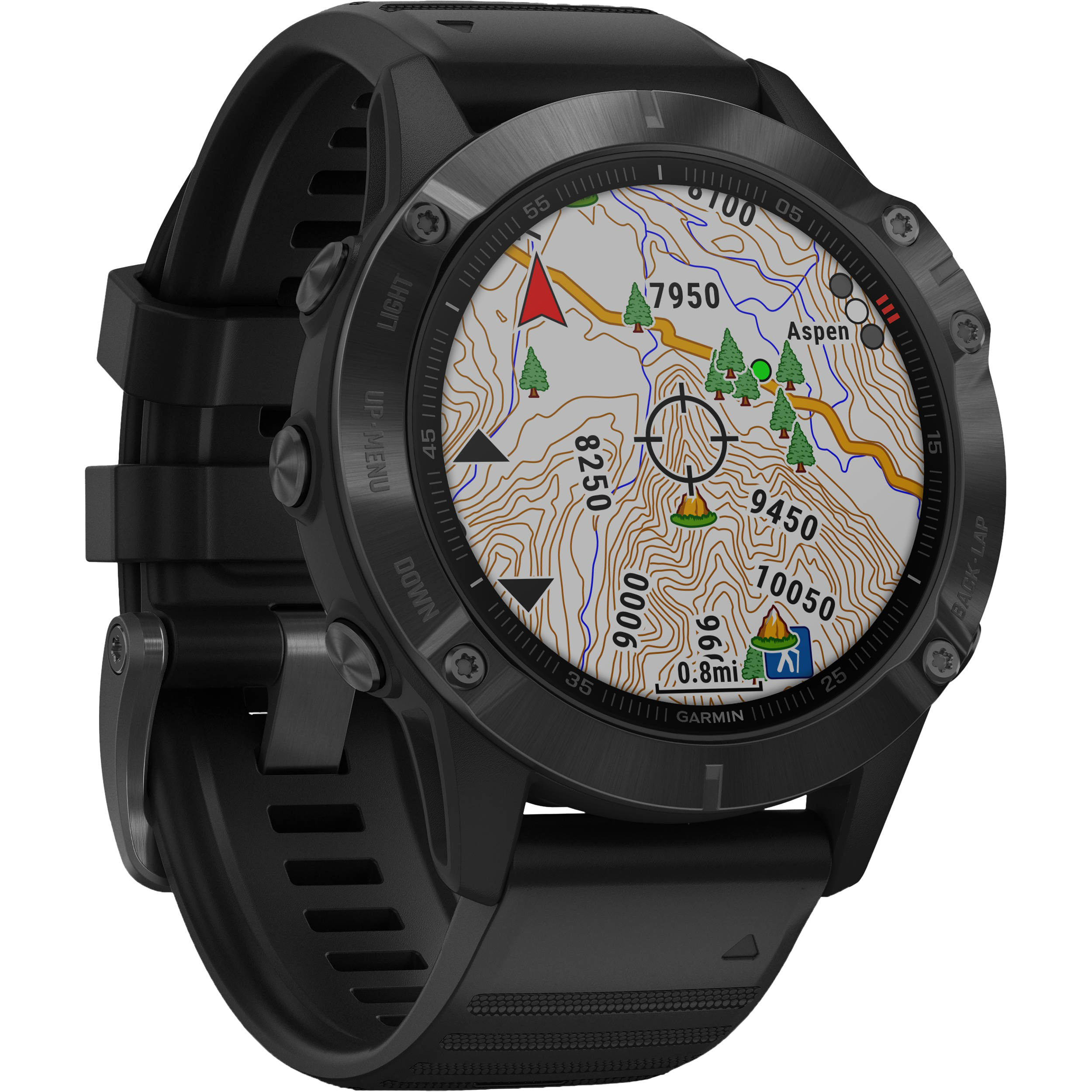 GPS Smartwatch PNG transparentes Bild