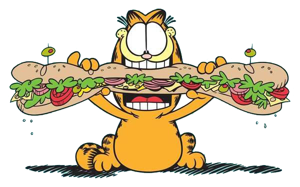 Garfield karikatür PNG arka plan Görüntüsü