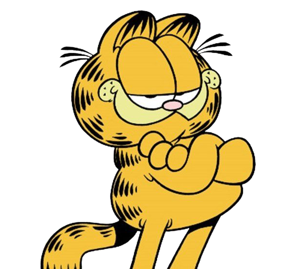 Garfield Cartoon PNG Clipart