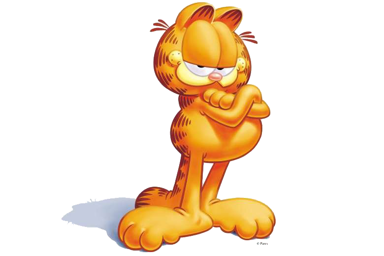 Garfield Cartoon PNG Transparent HD Photo