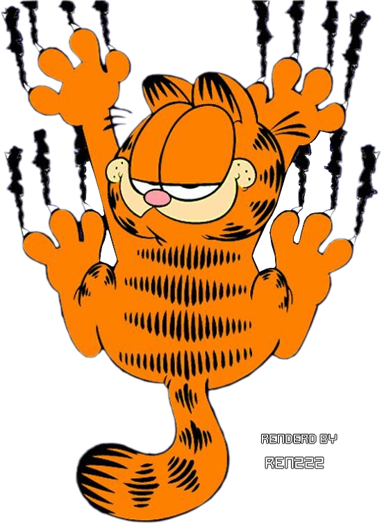 Garfield PNG gambar Transparan