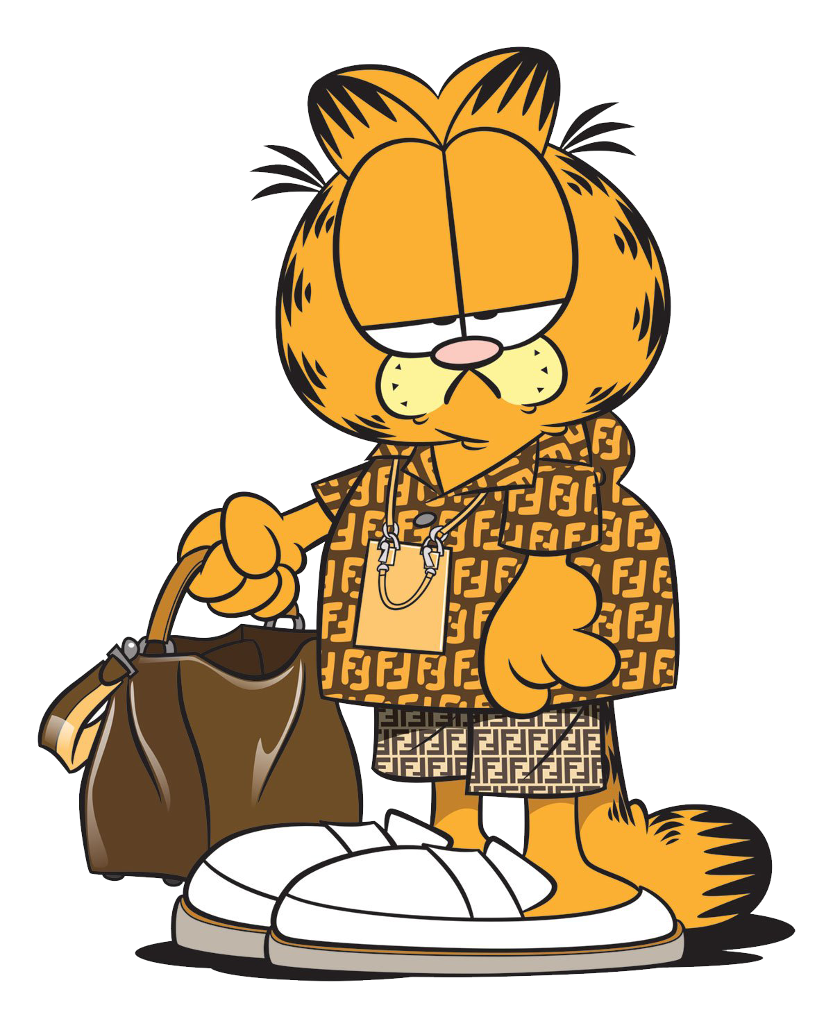 Garfield the film PNG bild