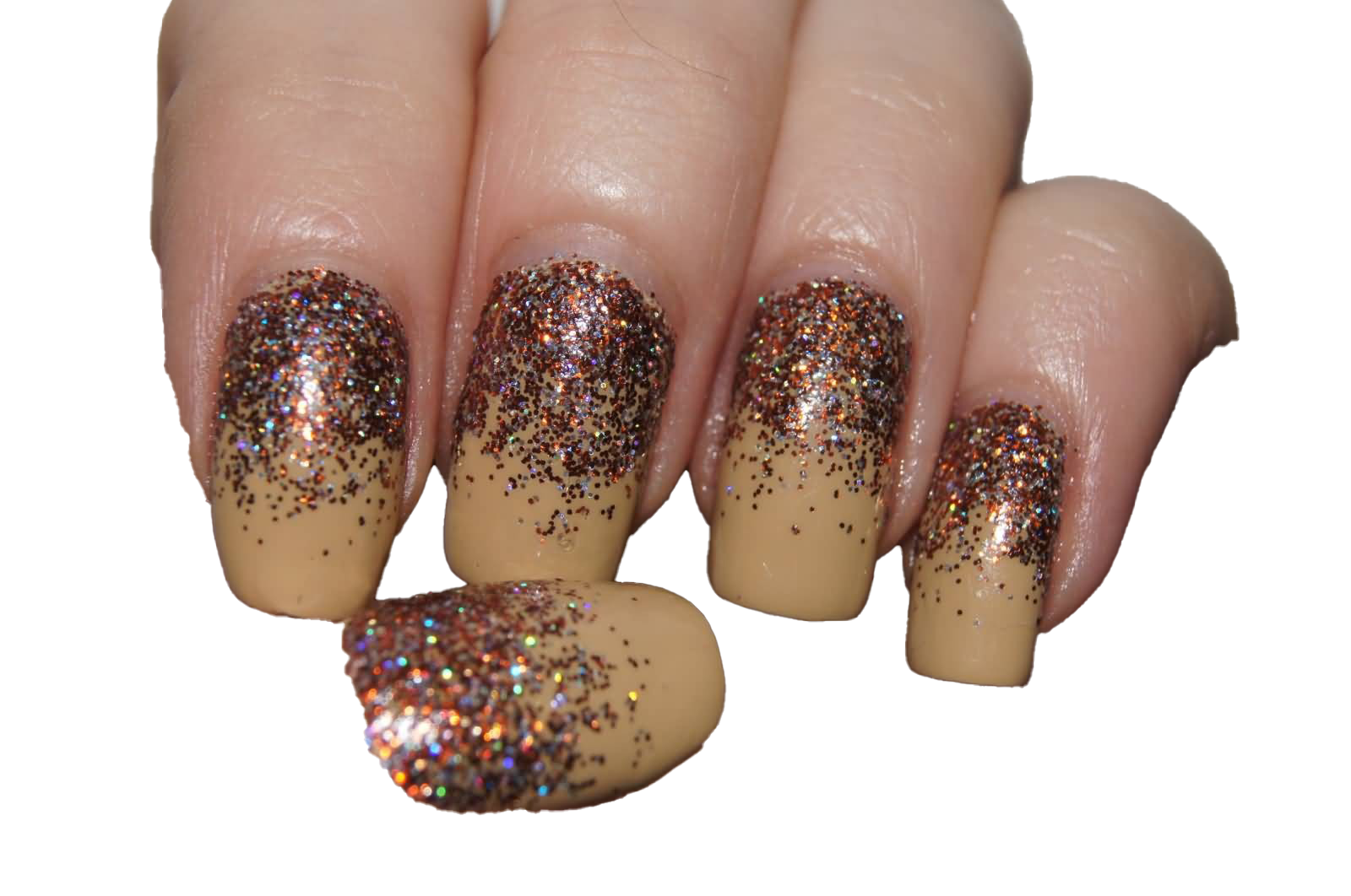 Glitter Nail PNG Download Image