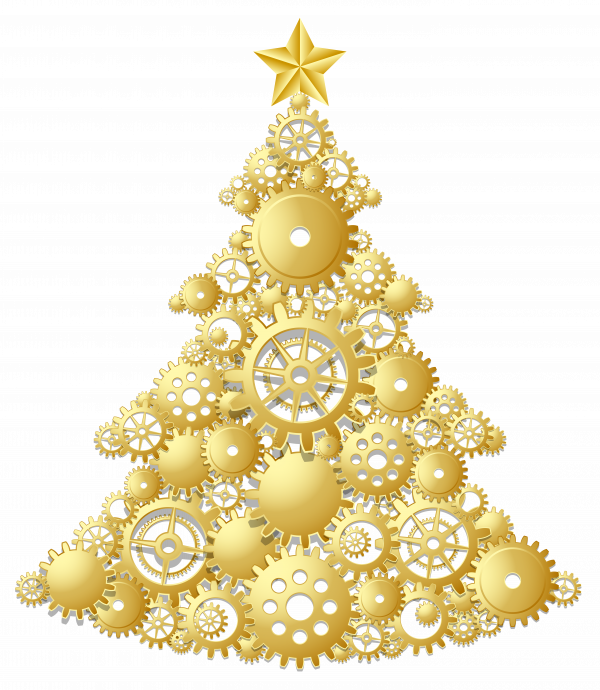 الذهب عيد الميلاد الحلي PNG Clipart