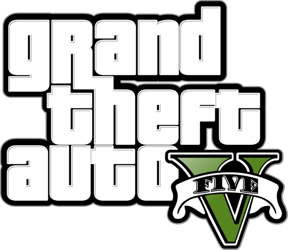 Grand Theft Auto V Logo Transparent PNG
