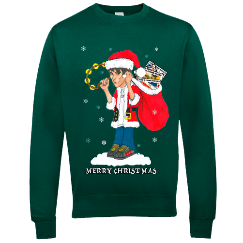 Green Christmas Jumper PNG Pic