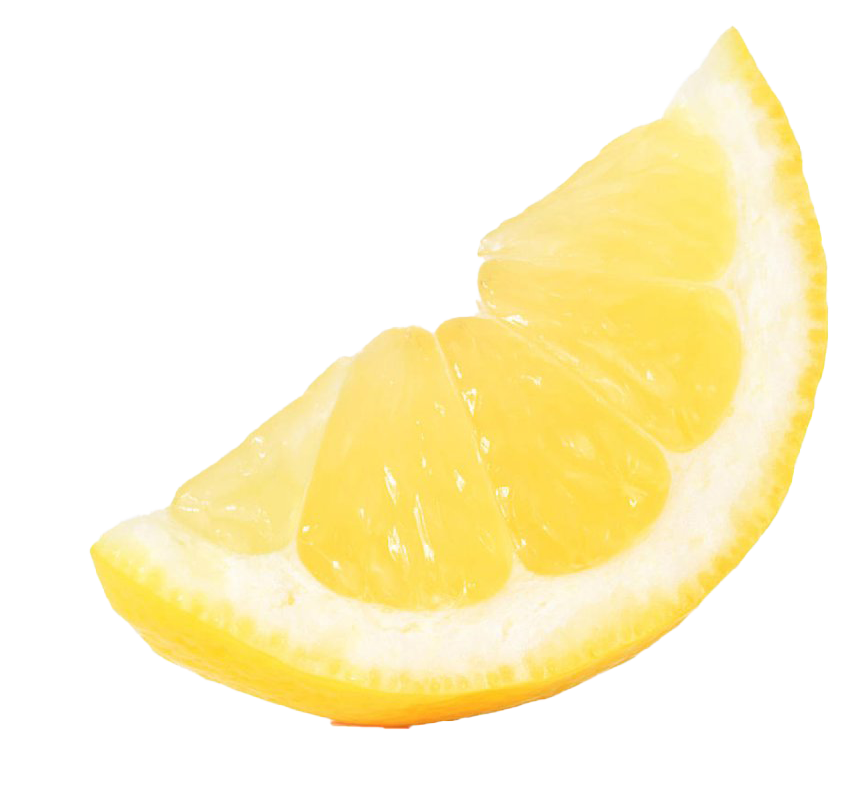 Half Lemon Cut PNG Image