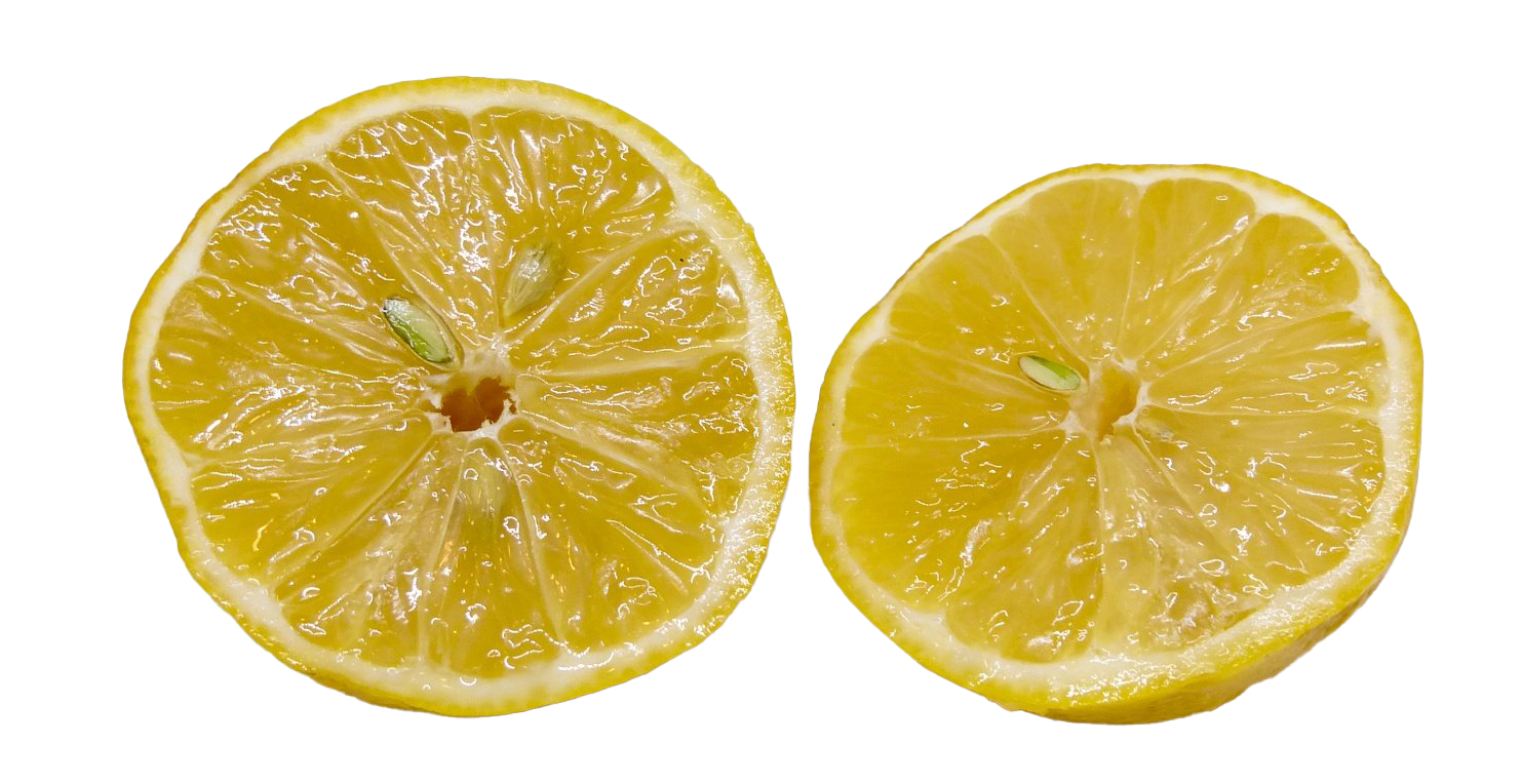 Demi citron Télécharger limage PNG