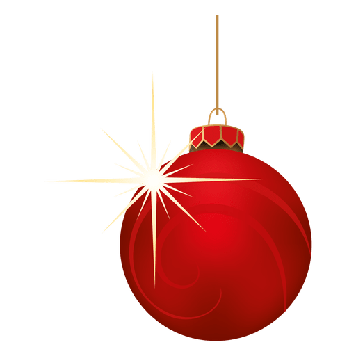 Hanging Christmas Ornaments PNG Transparent HD Photo