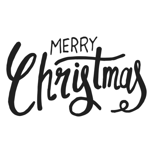 Happy Christmas Text PNG Pic