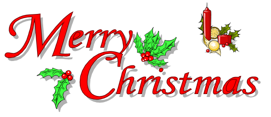Happy Christmas Text PNG Picture