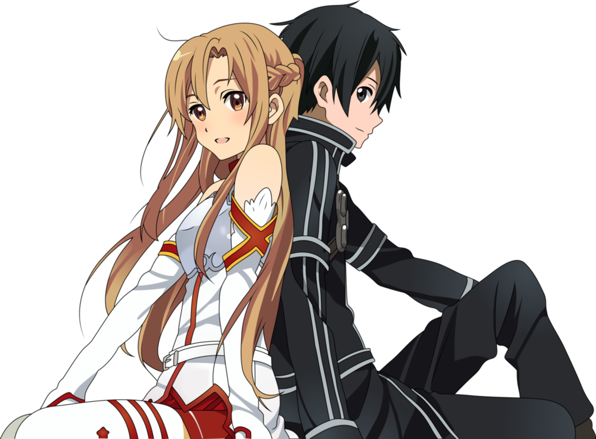 Pasangan anime sekolah menengah PNG Transparan