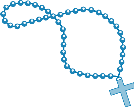 Holy Rosary PNG File
