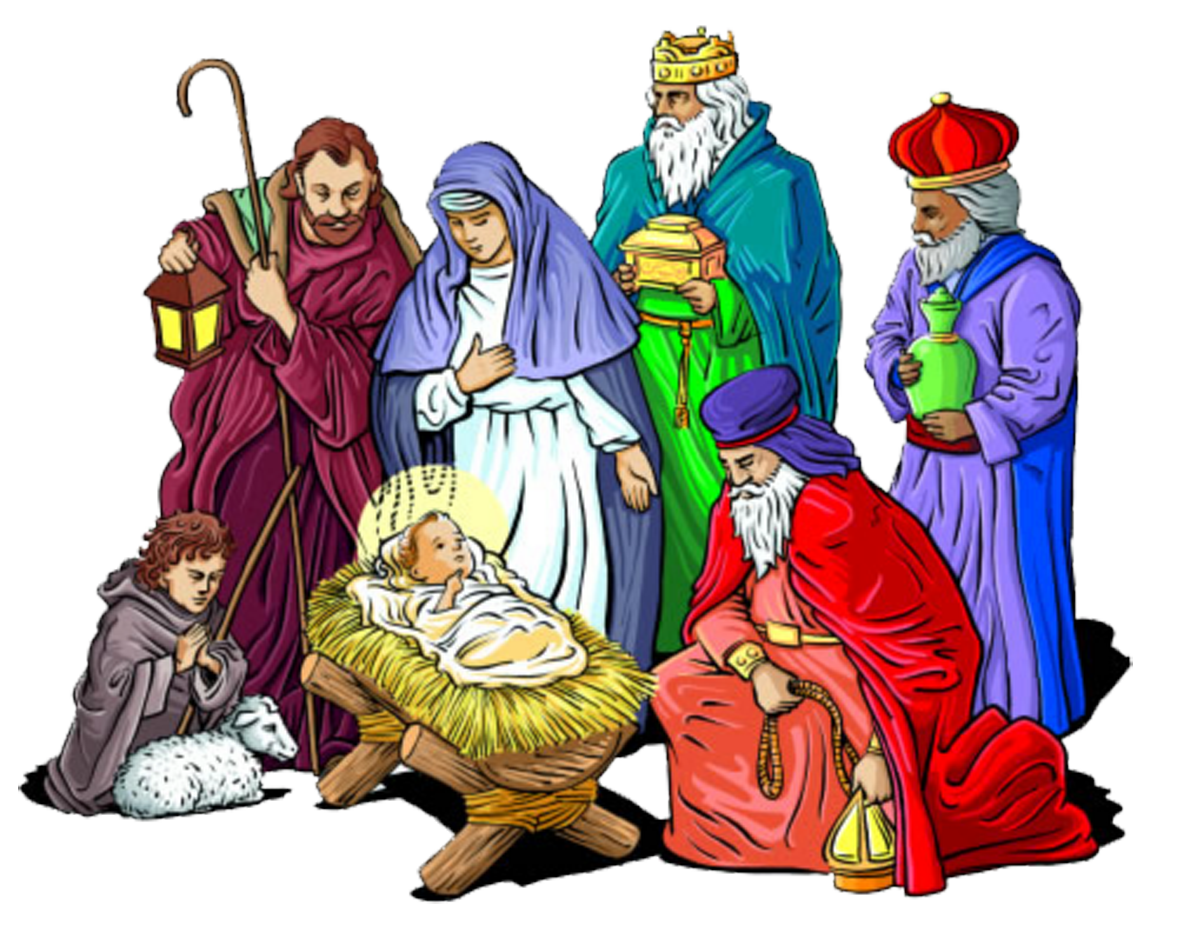 Gambar Latar Belakang Yesus Natal PNG