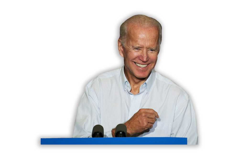 Joe Biden PNG Background Image