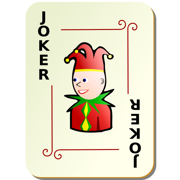 Cartão Joker PNG HD