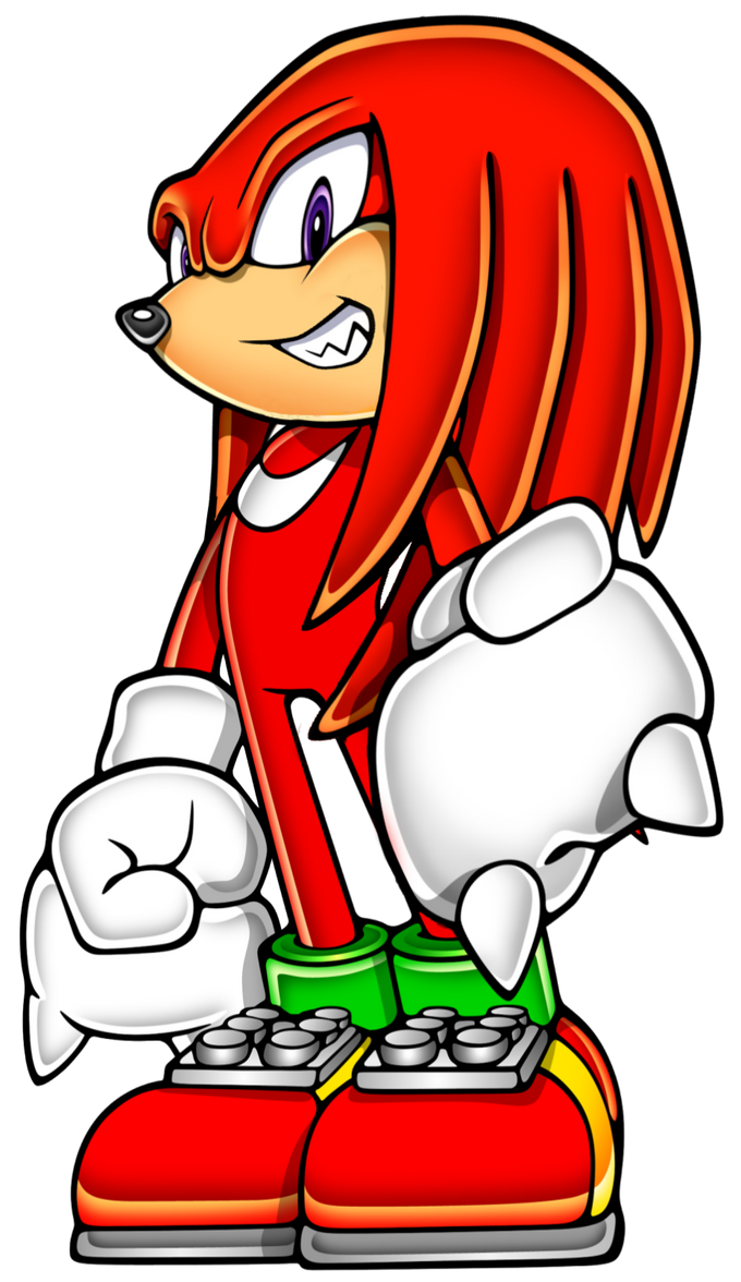 Knuckles The Echidna PNG Free Download