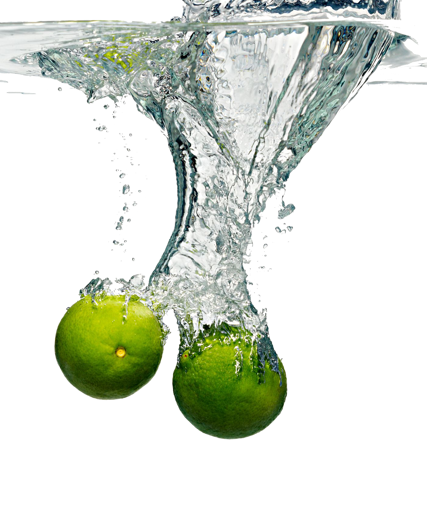 Lemon Splash PNG Gambar Transparan