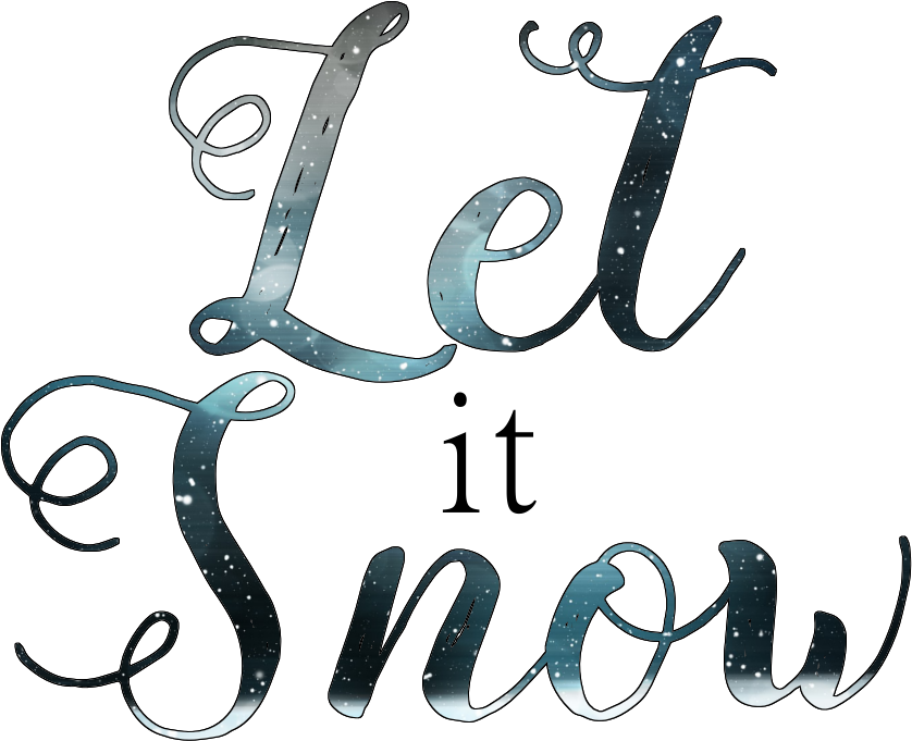 Let It Snow PNG Free Download