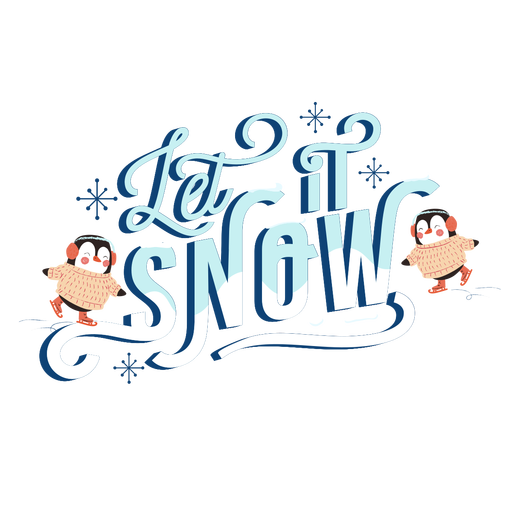 Let It Snow PNG Pic