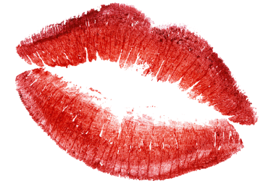 Lippen kussen Transparante achtergrond