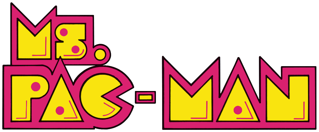 Ms Pac Man Logo PNG Transparent Image
